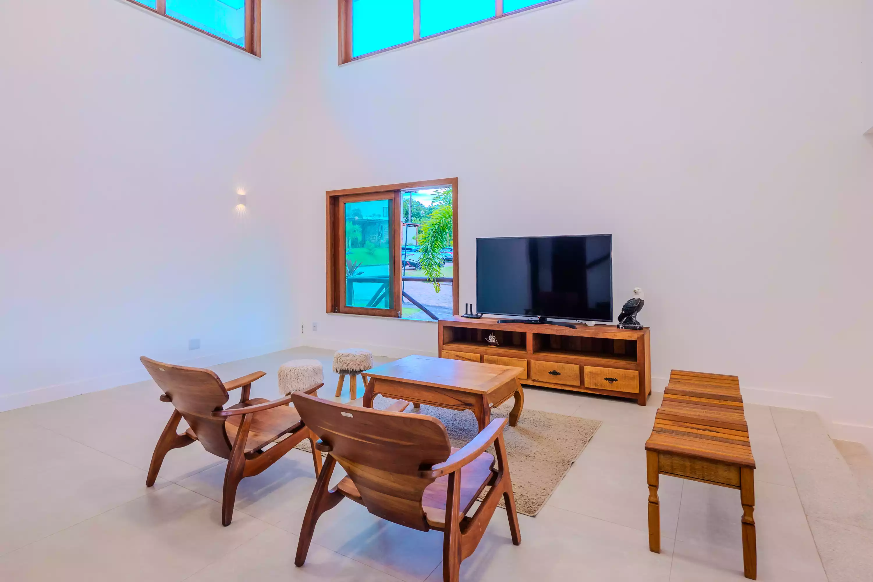 Casa Natus - Living com Iluminação Natural